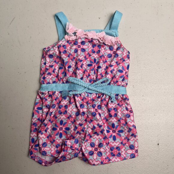 Doll Clothing Outfits for 18" Dresses & Headband Accessory Lot of 5 Pieces EUC - Picture 4 of 12